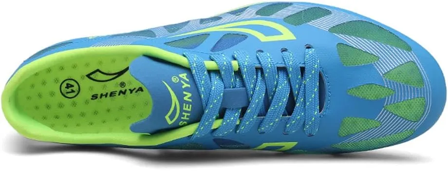 ailishabroy Mens Womens Track and Field Shoes Spikes Track Race Jumping Sneakers Professional Running Nail Spikes Shoes Man Woman