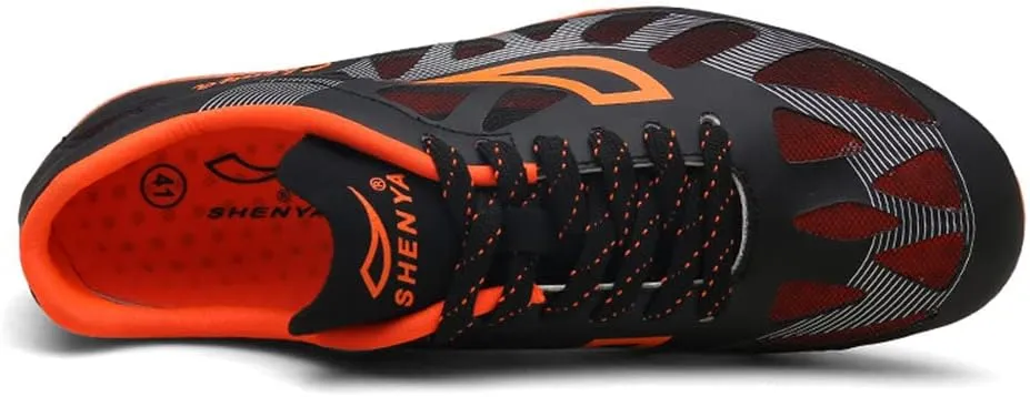 ailishabroy Mens Womens Track and Field Shoes Spikes Track Race Jumping Sneakers Professional Running Nail Spikes Shoes Man Woman