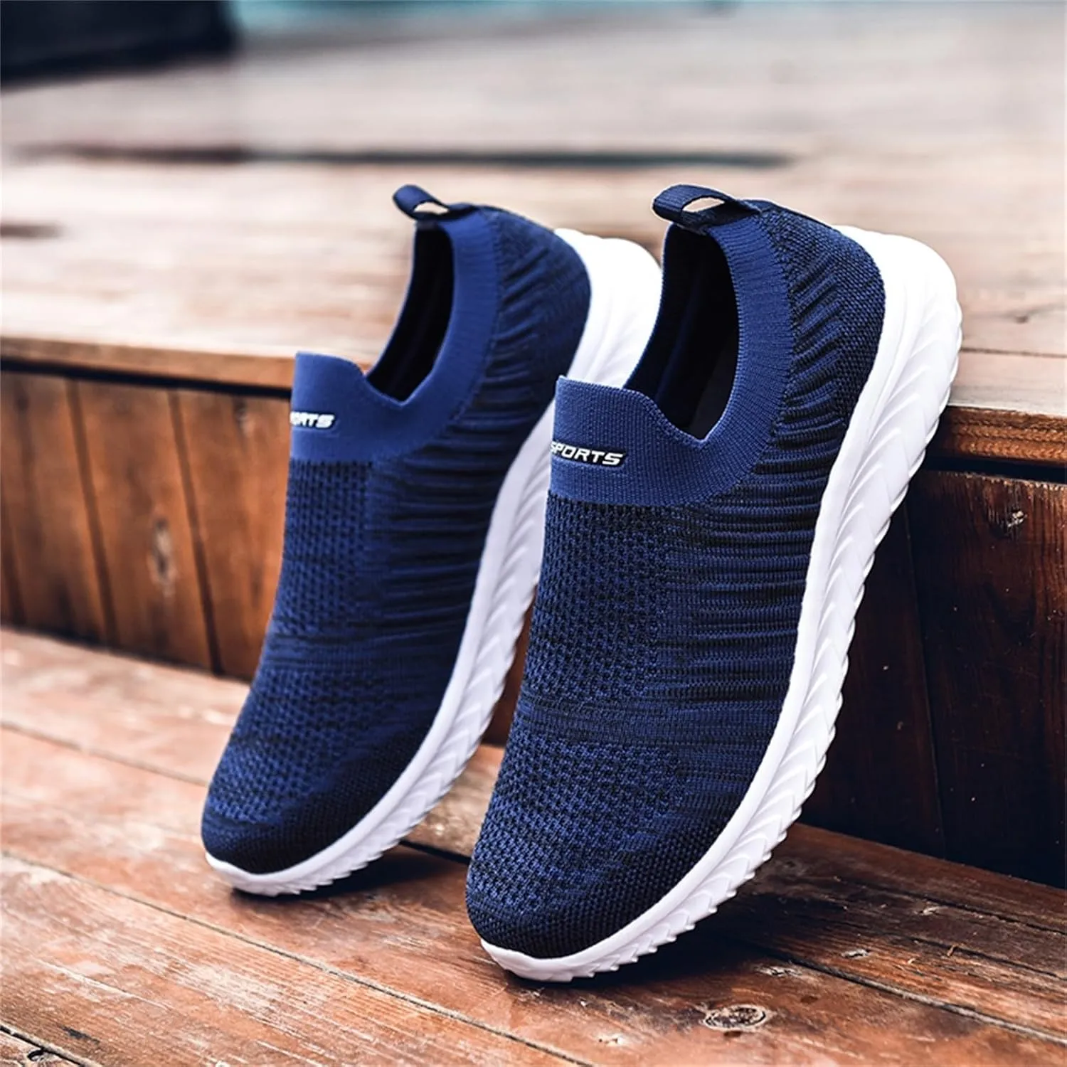 Arch Support Sports Shoes for Men Casual Sneaker Mesh Breathable Walking Shoe Breathable Diabetic Shoes for Men