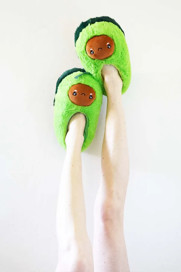 Avocuddle Cozy Warm House Home Women Non-Skid Fussy Slippers