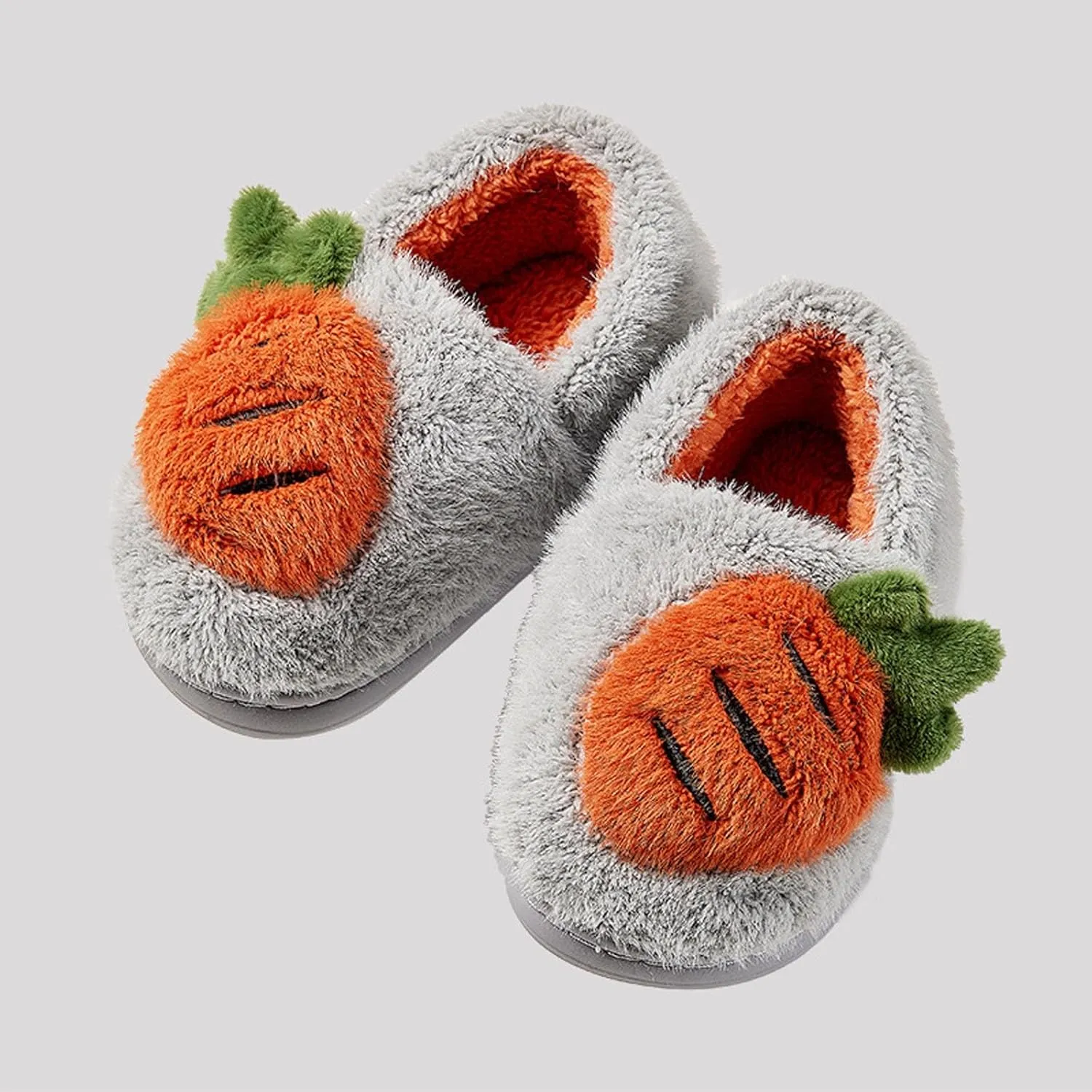 Big Slipper Bedroom Slippers For Kids Cotton Slippers Girls Boys Slippers Memory Foam Comfy House Sandals Baby Girl