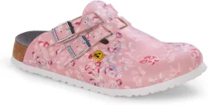 Birkenstock Women's Clogs Kay ESD Flowers Field Rose Work Shoe, Size 12 UK
