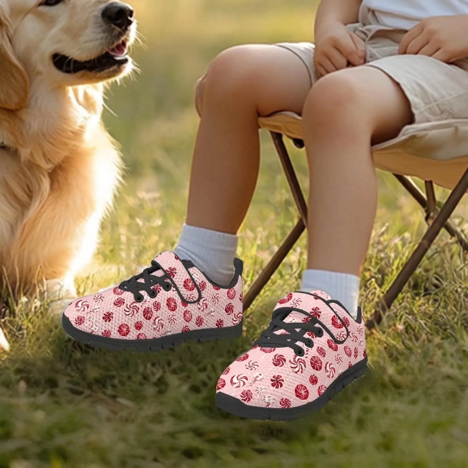 Boys Girls Sneakers,Children's One Strap Sneakers with Non-Slip Sole, Comfortable Cycling Footwear,Size 11 to 15