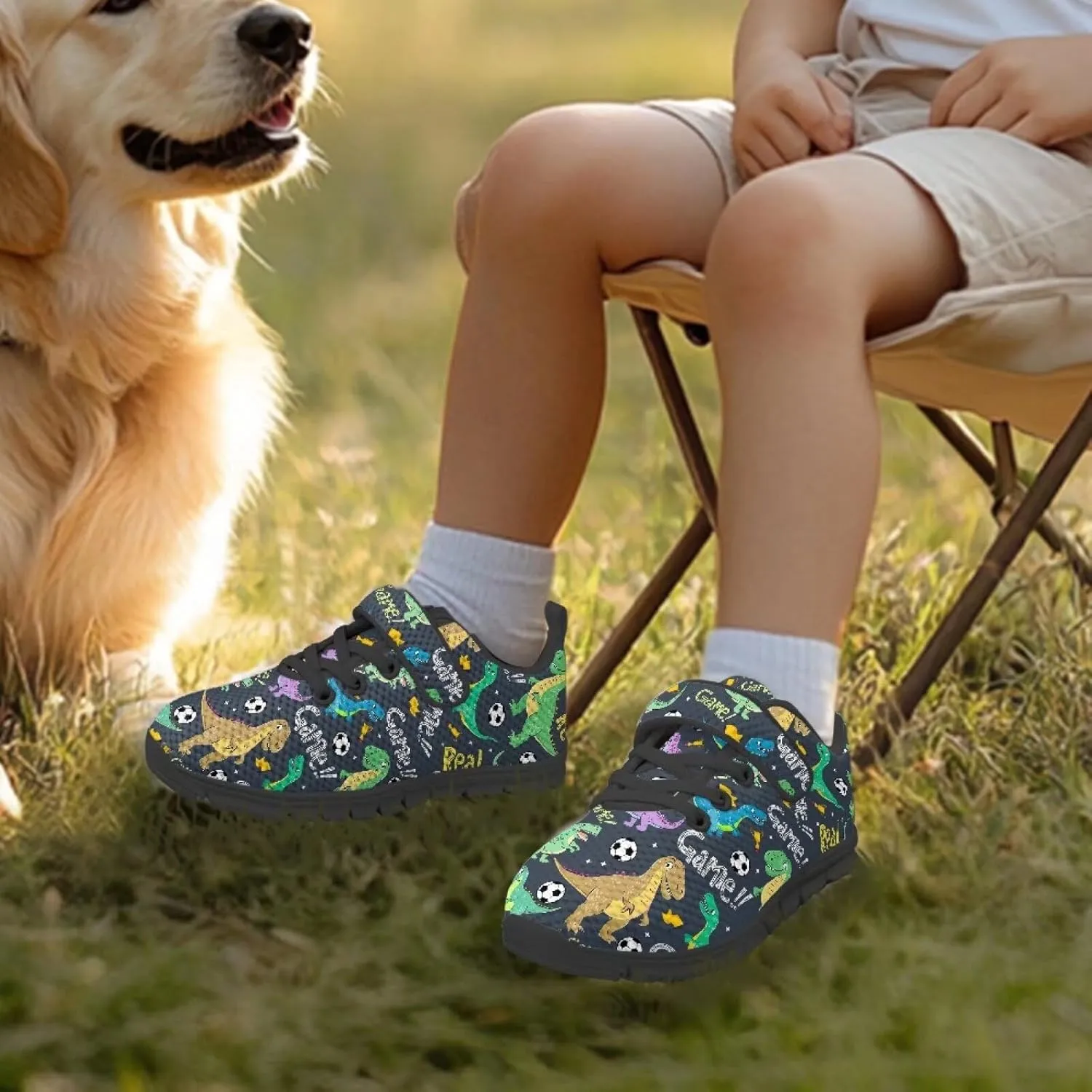 Boys Girls Sneakers,Children's One Strap Sneakers with Non-Slip Sole, Comfortable Cycling Footwear,Size 11 to 15