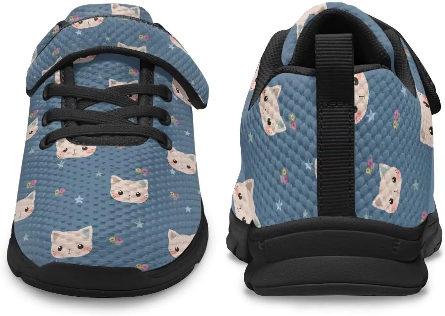 Boys Girls Sneakers,Children's One Strap Sneakers with Non-Slip Sole, Comfortable Cycling Footwear,Size 11 to 15