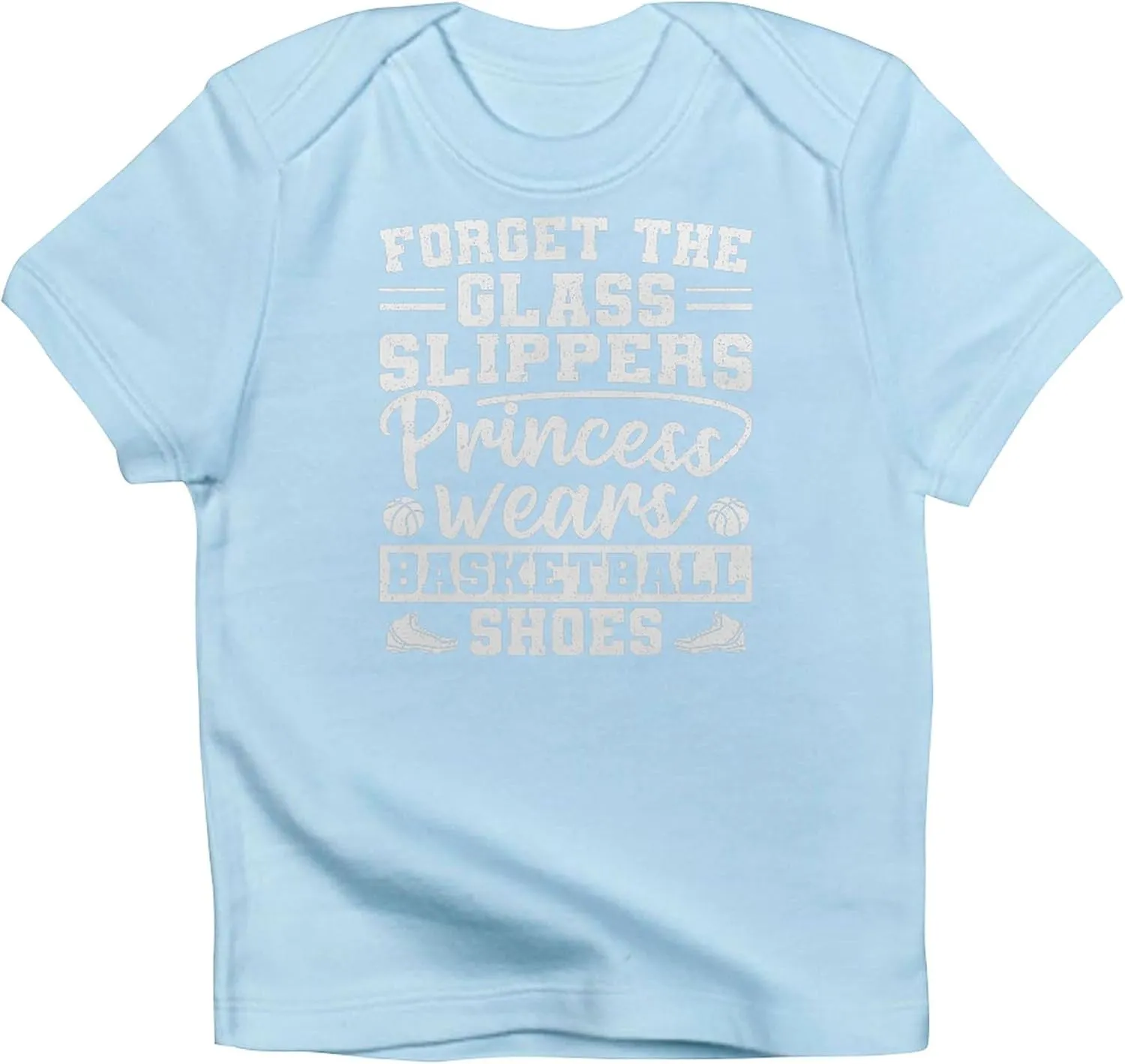 CafePress Player Princess Wears Basketball Shoes WOM T Shirt Cute 100% Cotton Infant Graphic T-Shirt