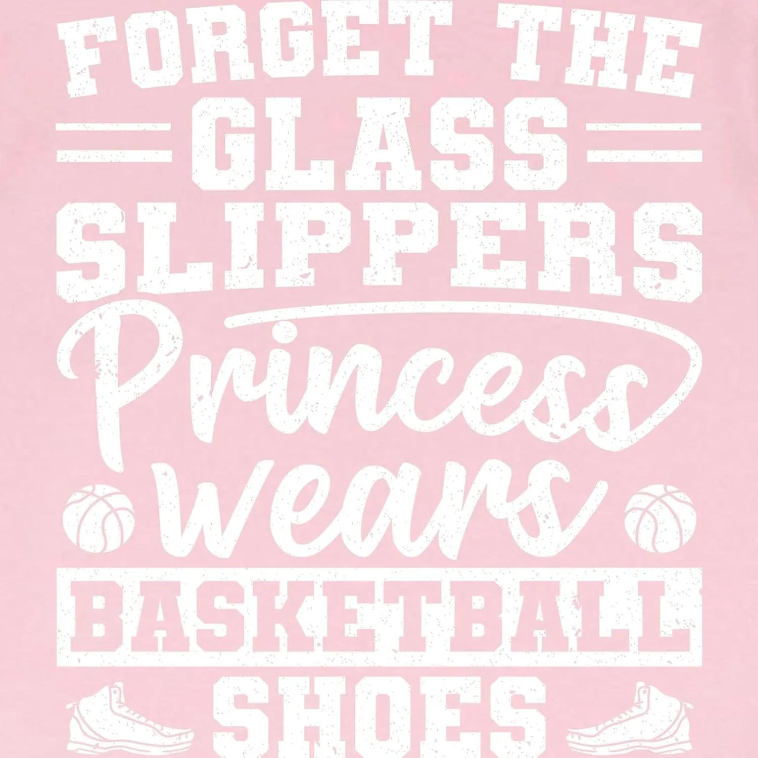 CafePress Player Princess Wears Basketball Shoes WOM T Shirt Cute 100% Cotton Infant Graphic T-Shirt