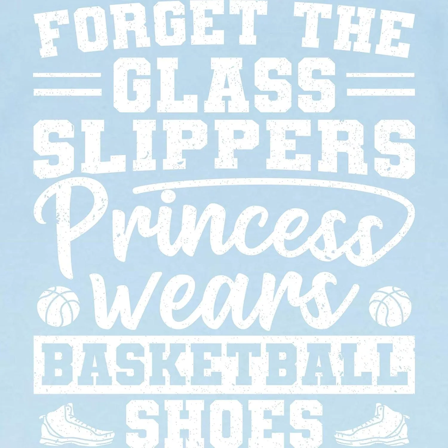 CafePress Player Princess Wears Basketball Shoes WOM T Shirt Cute 100% Cotton Infant Graphic T-Shirt
