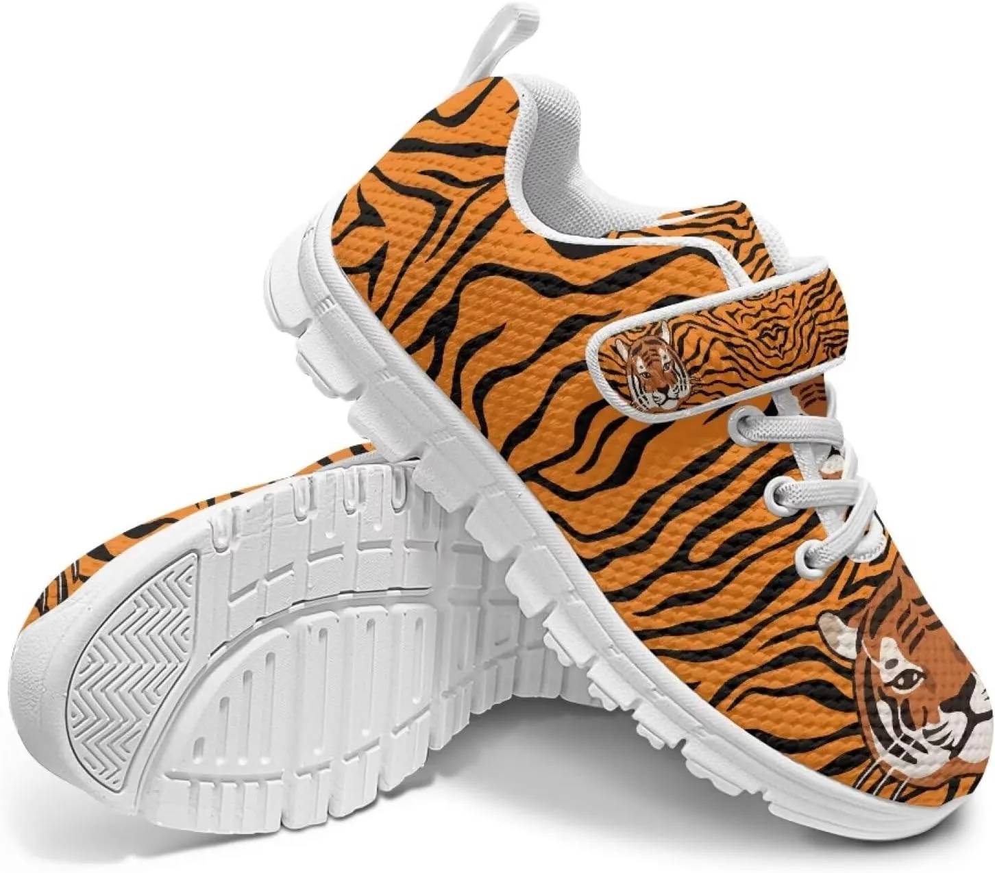 Children's Single Buckle Sneakers,Teen Spring Sports Shoes,Anti-Skid Mesh Cycling Hiking Sneakers for Boys Girls