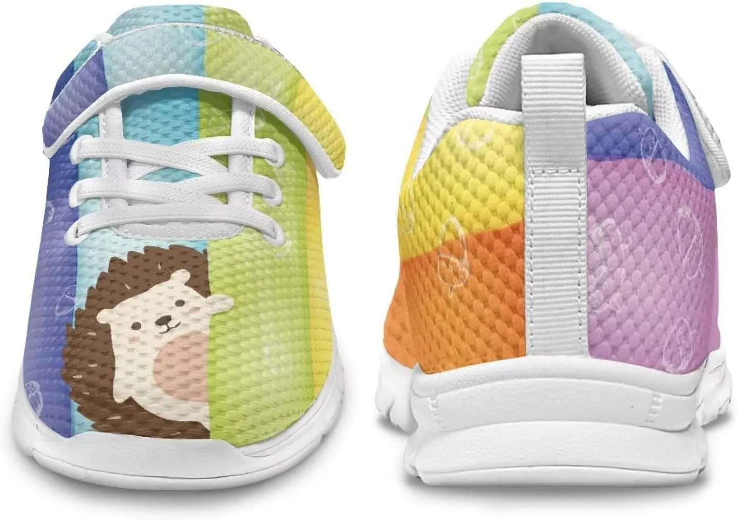 Children's Single Buckle Sneakers,Teen Spring Sports Shoes,Anti-Skid Mesh Cycling Hiking Sneakers for Boys Girls
