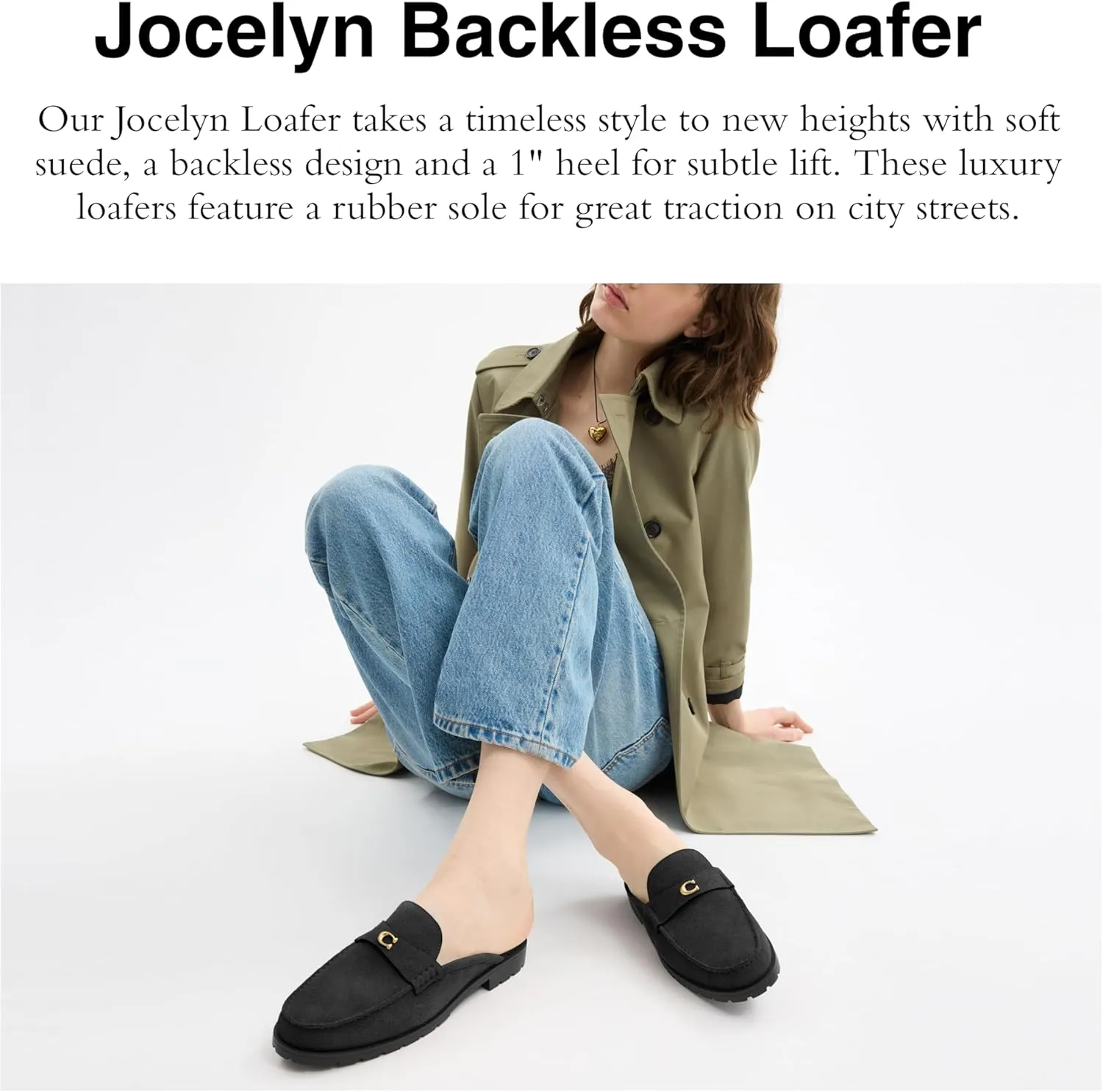 Coach Women's Jocelyn Backless Loafer