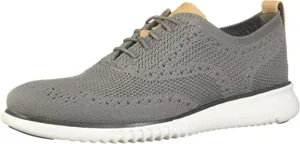Cole Haan 2.0 Zerogrand Stitchlite Ironstone/Magnet/Optic White Lace Up Oxfords