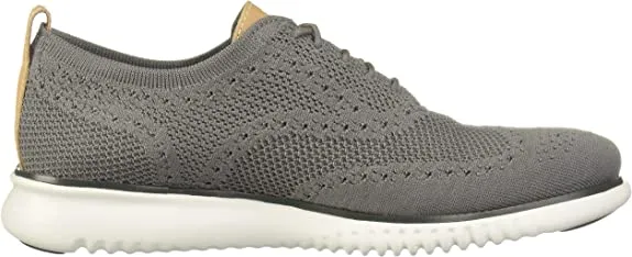 Cole Haan 2.0 Zerogrand Stitchlite Ironstone/Magnet/Optic White Lace Up Oxfords