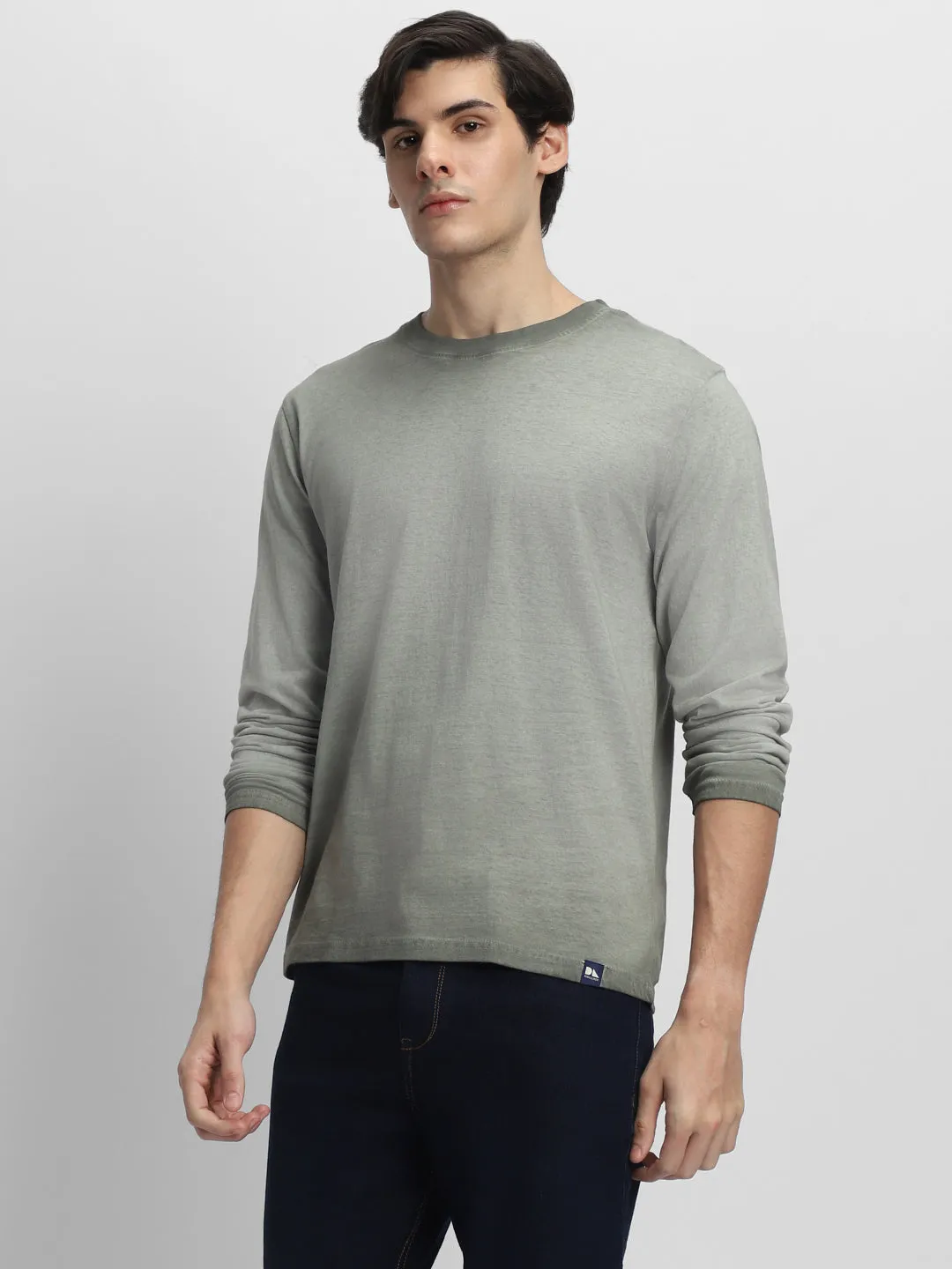 Dennis Lingo Round Neck Pure Cotton T-shirt