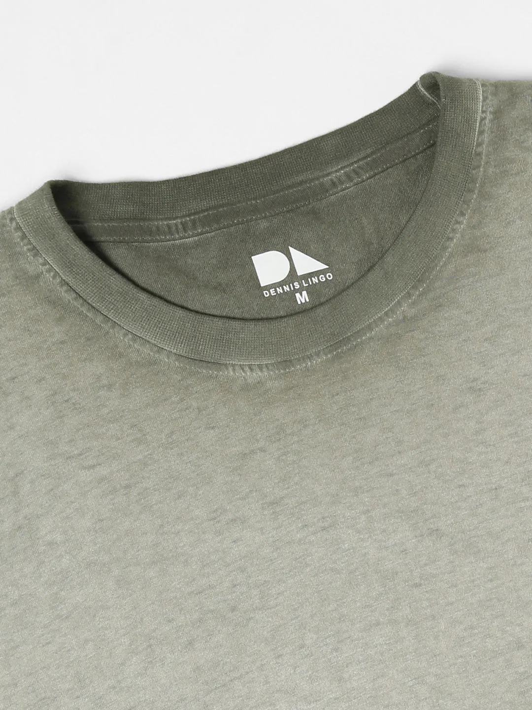 Dennis Lingo Round Neck Pure Cotton T-shirt