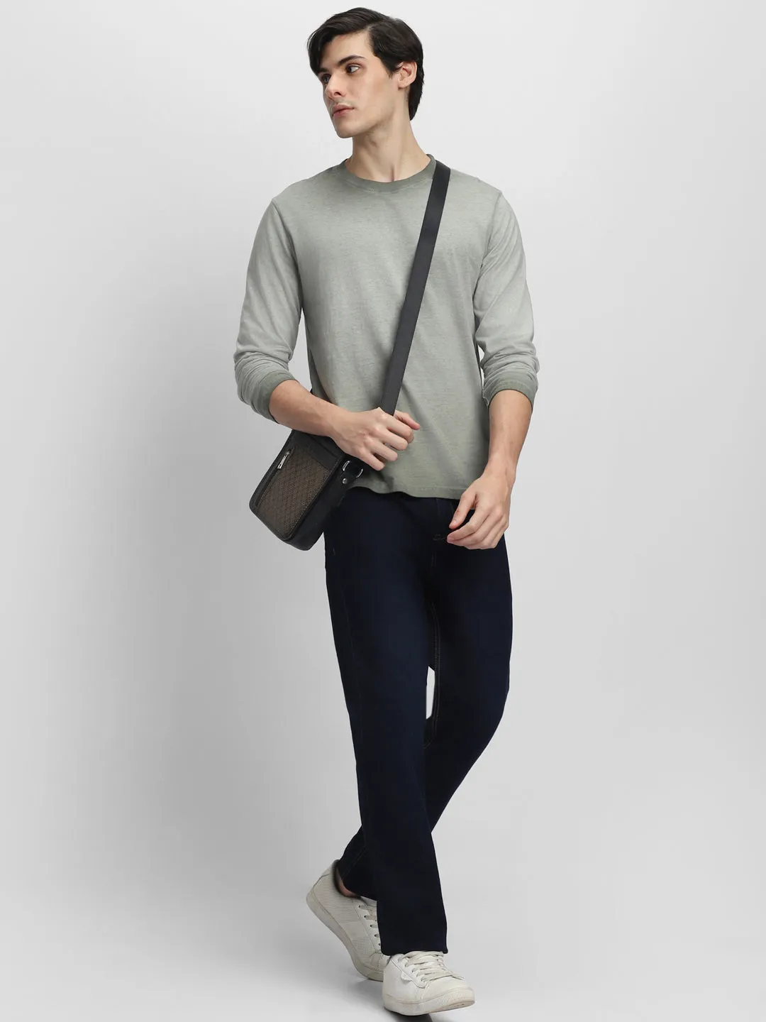 Dennis Lingo Round Neck Pure Cotton T-shirt