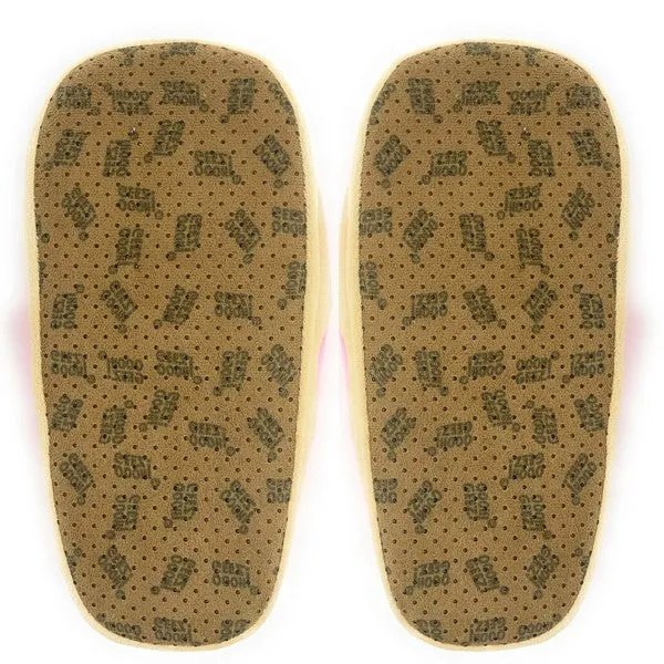 Donut Judge Me Cozy Warm House Home Women Non-Skid Slippers