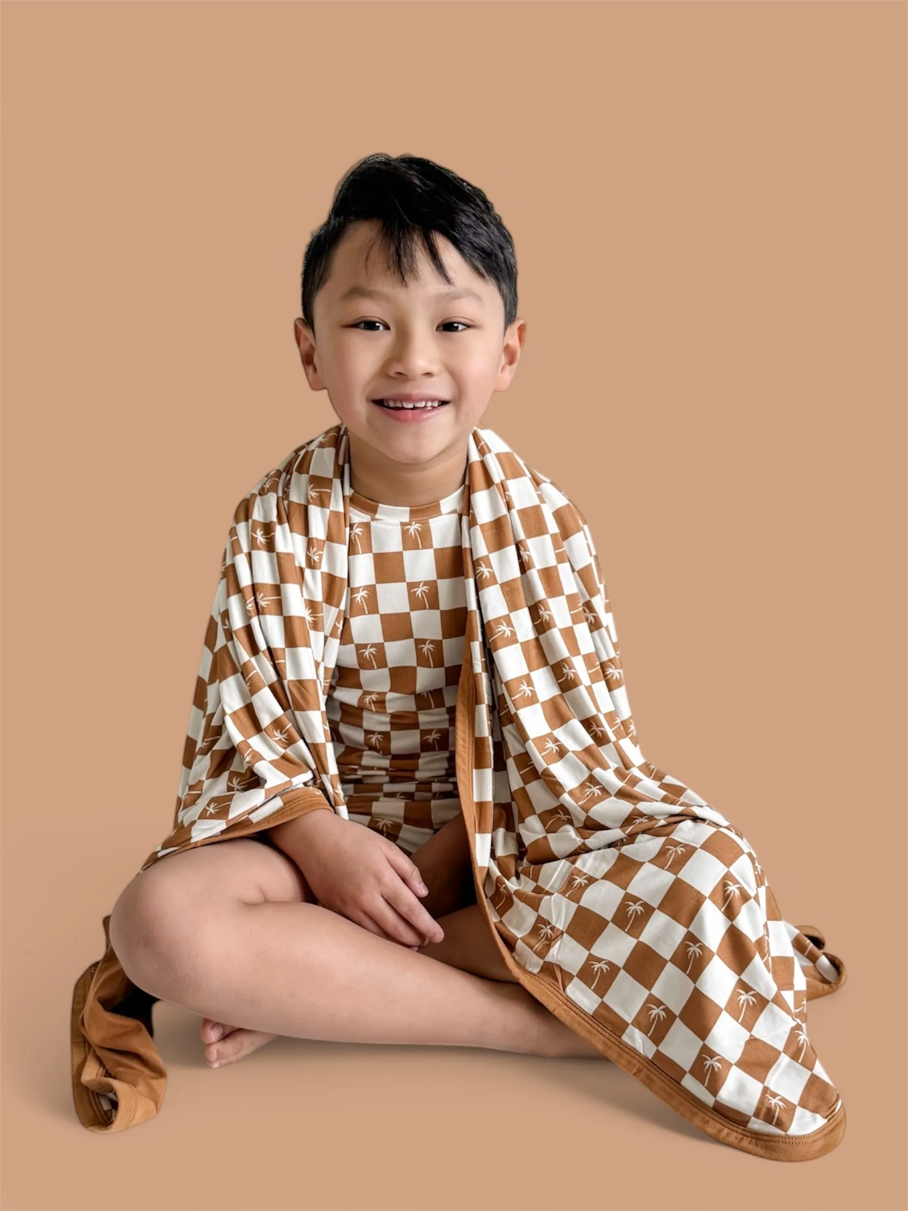 EXCLUSIVE SANDY BEACH CHECKERS DREAM BLANKET