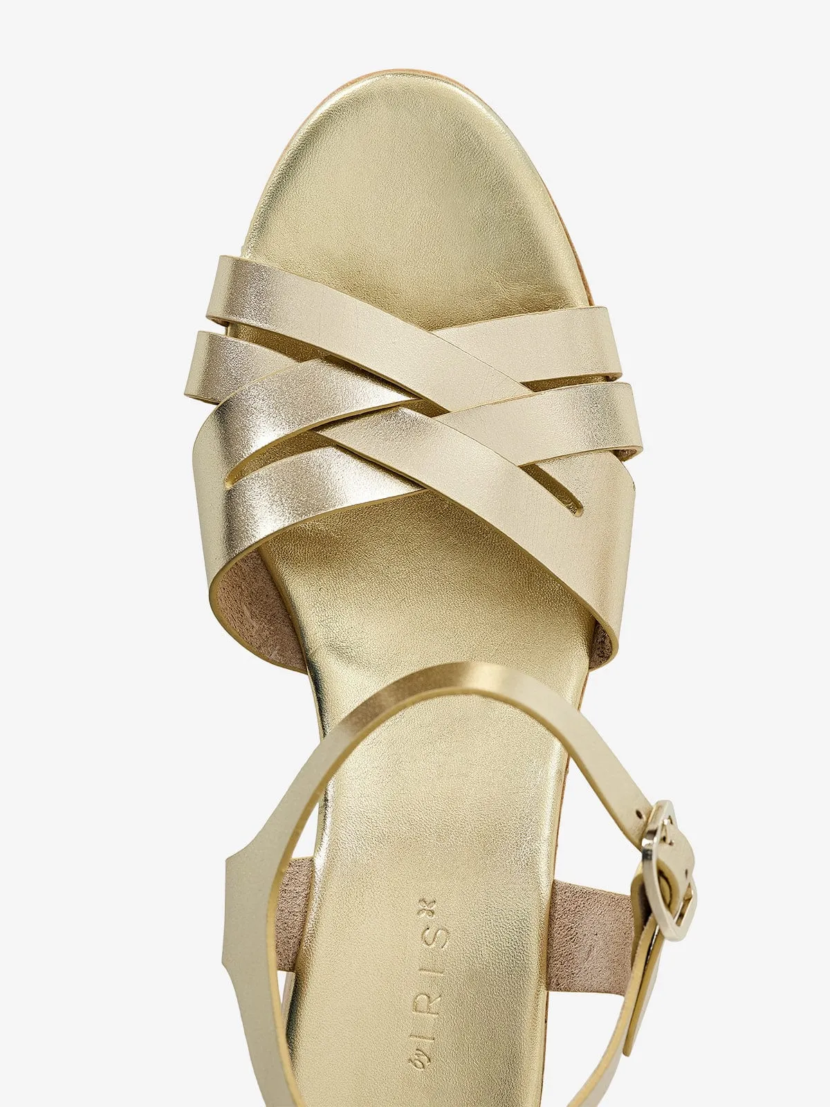 Flora Low Clog- Gold