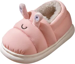 Girls Size 4 House Slippers Fashion Autumn And Winter Boys And Girls Slippers Flat Bottom Girls Bathrobe Slippers Size 6