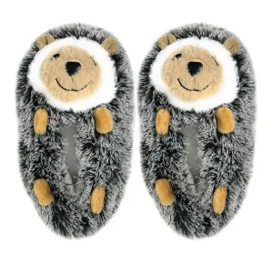 Hedge Hugs Cozy Animal House Home Women Non-Skid Fuzzy Slippers
