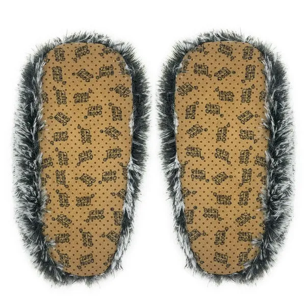 Hedge Hugs Cozy Animal House Home Women Non-Skid Fuzzy Slippers