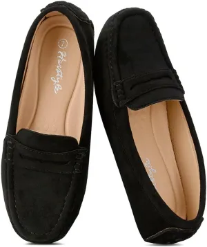 Herstyle Women's Loafers, Comfy Dressy Flats, Slip-On Penny Loafers & Moccasins with Cushioned Footbed, Lightweight Business Casual Shoes for Office, Walking & Travel (2025)