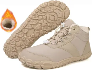 Hike Winter Footwear Barefoot Womens Mens, Waterproof Non-slip Fall Footwear Barefoot Boots for Hiking, Walking