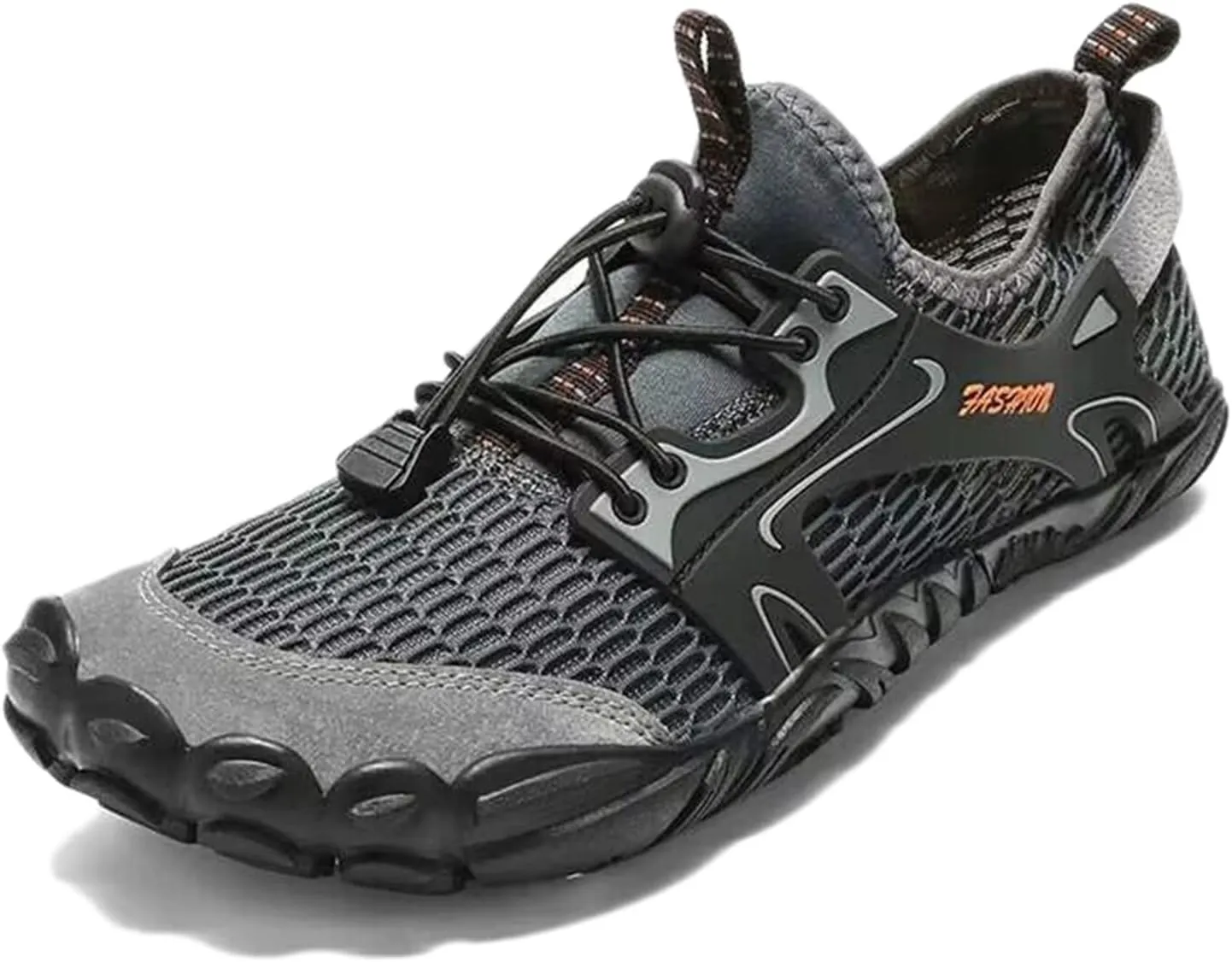 Hiking Water Shoes Men,Quick-Dry Lightweight Aqua Beach Barefoot Shoes,Summer Comfy Breathable Cycling Shoes,for Mountaineering/Walking/Camping