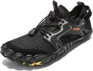 Hiking Water Shoes Men,Quick-Dry Lightweight Aqua Beach Barefoot Shoes,Summer Comfy Breathable Cycling Shoes,for Mountaineering/Walking/Camping