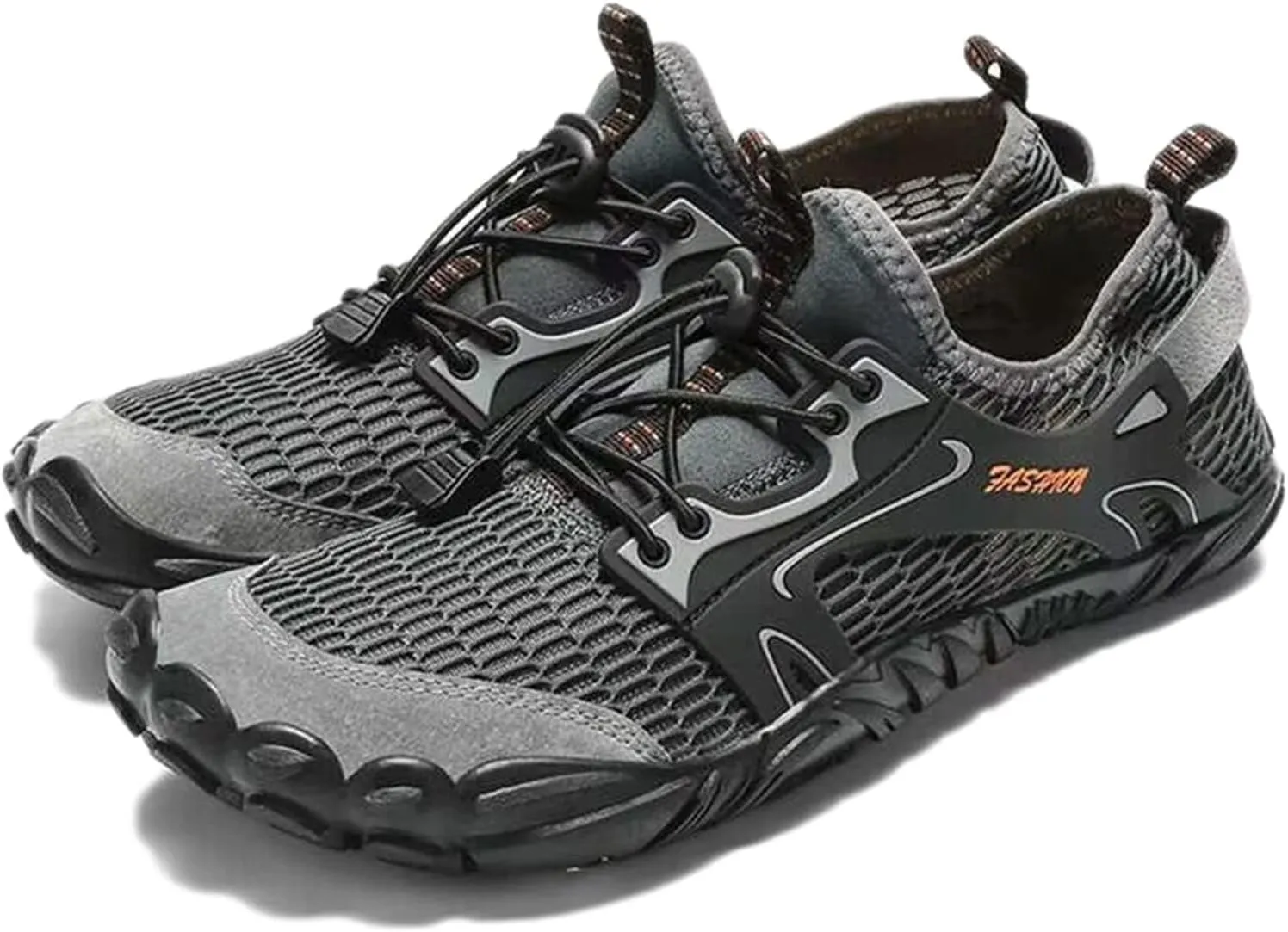 Hiking Water Shoes Men,Quick-Dry Lightweight Aqua Beach Barefoot Shoes,Summer Comfy Breathable Cycling Shoes,for Mountaineering/Walking/Camping