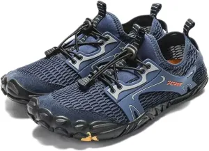 Hiking Water Shoes Men,Quick-Dry Lightweight Aqua Beach Barefoot Shoes,Summer Comfy Breathable Cycling Shoes,for Mountaineering/Walking/Camping