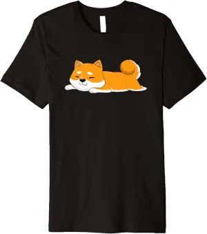 I'm not lazy Shiba Inu Shirt Loafer Dog laziness Girl Woman Premium T-Shirt
