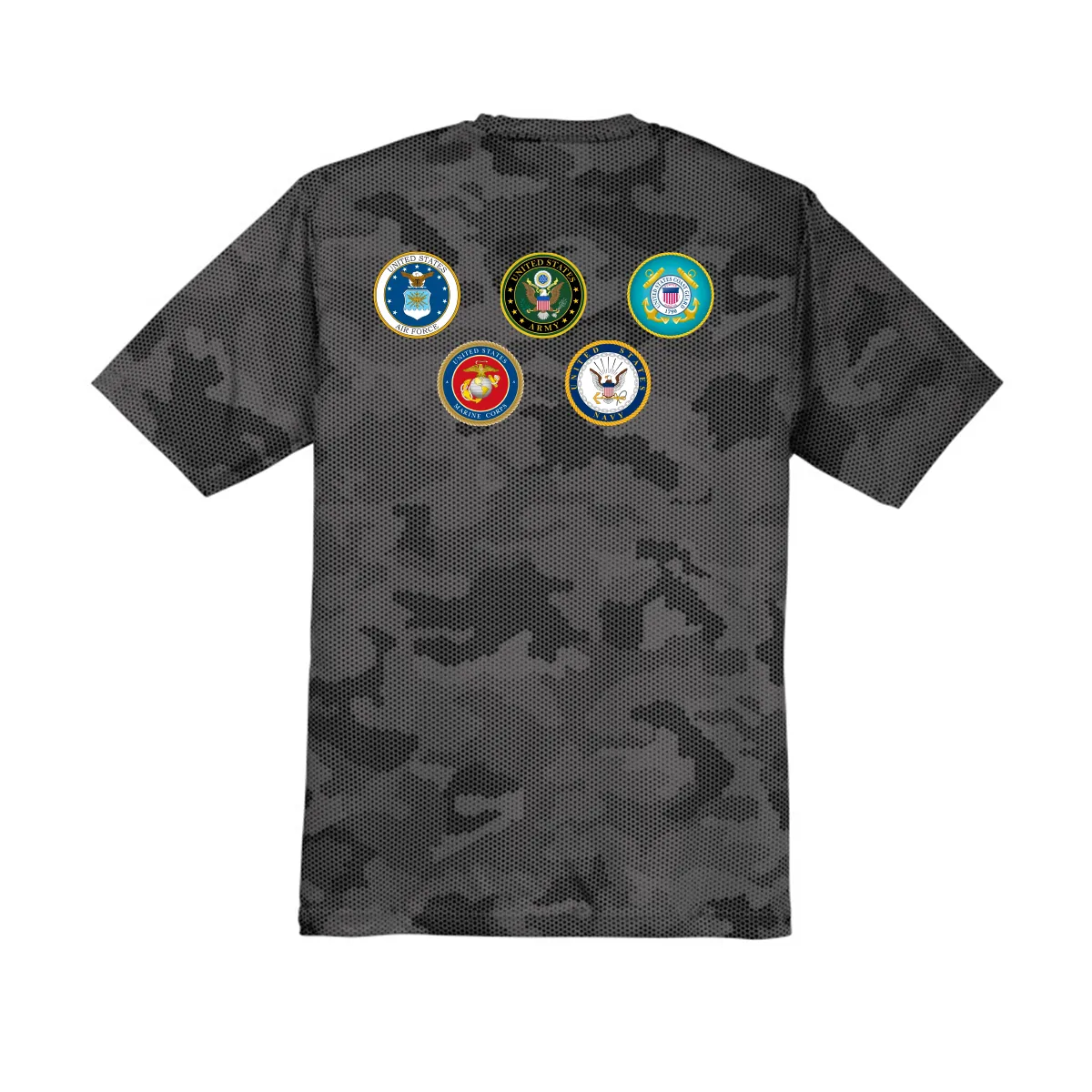 Iron Grey - Sharyland Pioneer - Military Appreciation Volleyball Shirt