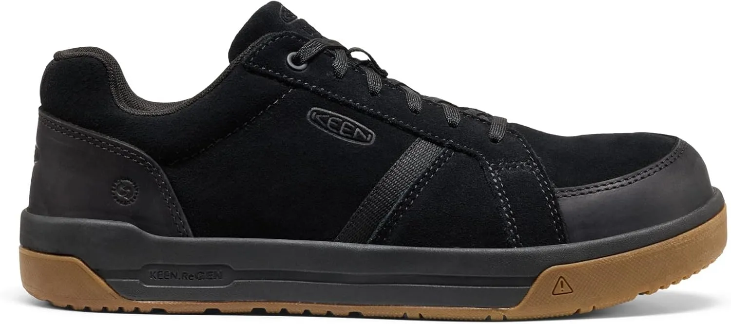 KEEN Utility Men's Kenton  Low Height Composite Toe ESD Breathable Work Sneakers