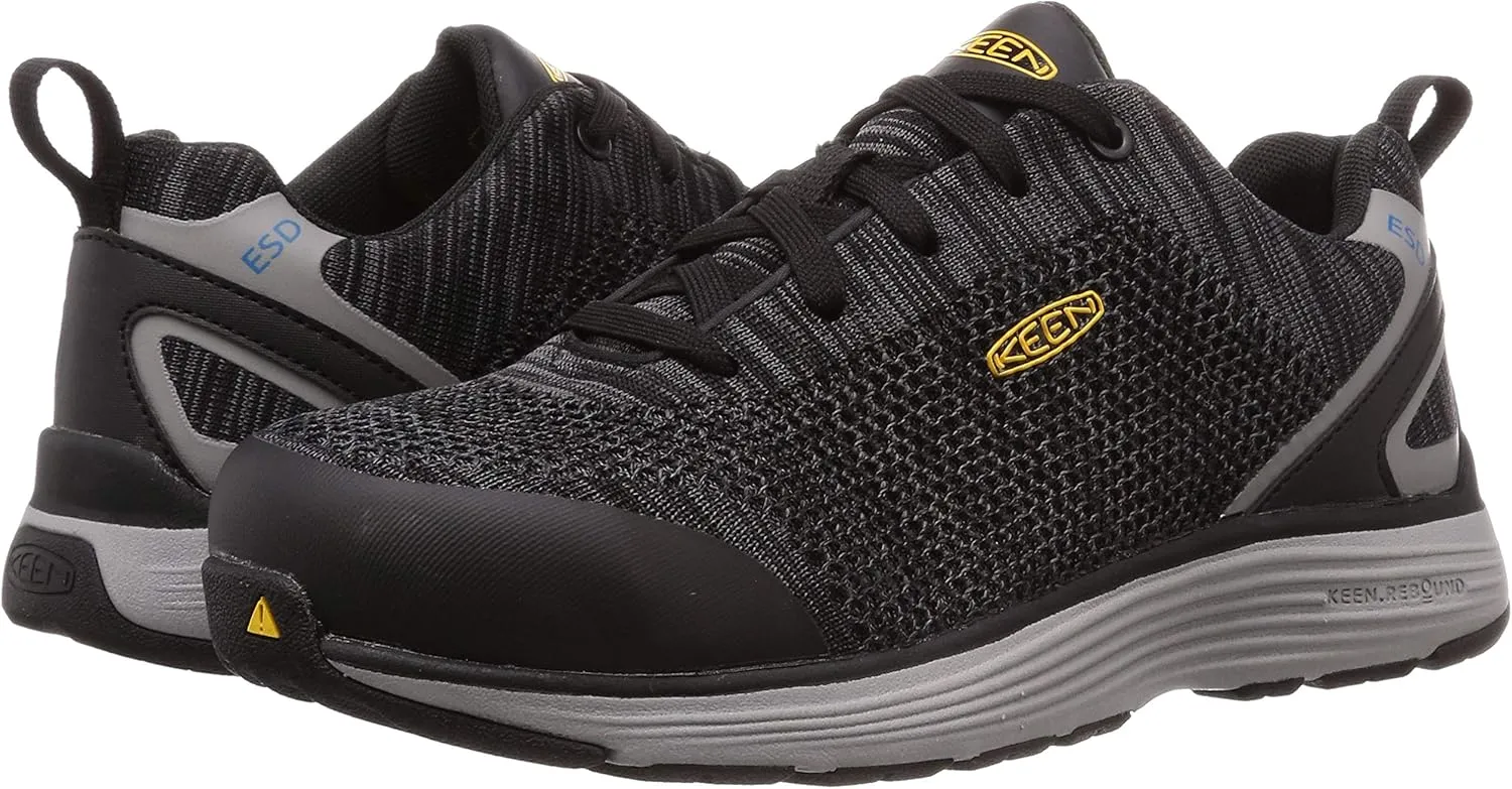 KEEN Utility Men's Sparta Low Height Alloy Toe ESD Work Shoe