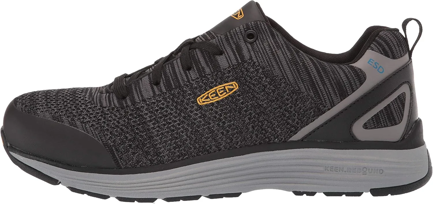 KEEN Utility Men's Sparta Low Height Alloy Toe ESD Work Shoe
