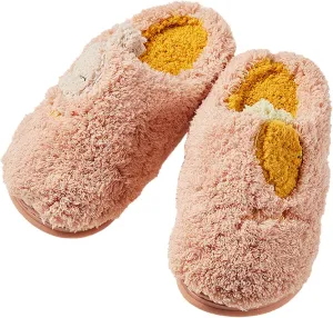 Kid Fuzzy House Slippers Toddler Warm Indoor Slippers Baby Non Slip Bedroom Slipper Boy Slip On Slipper