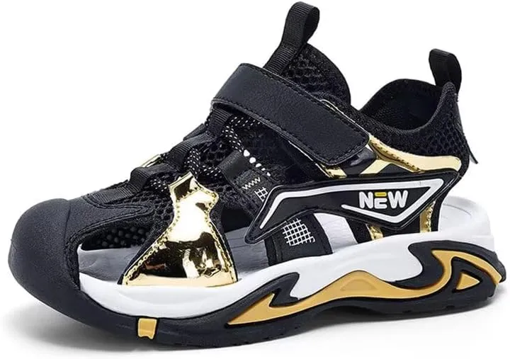 Kids Boy Close Toe Fashion Sport Sandals for Summer Outdoor Walking Cycling Beach
