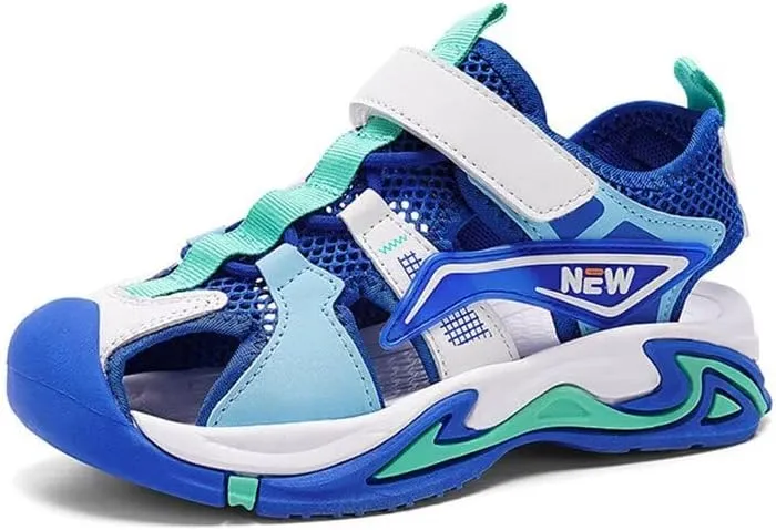 Kids Boy Close Toe Fashion Sport Sandals for Summer Outdoor Walking Cycling Beach