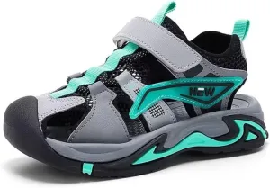 Kids Boy Close Toe Fashion Sport Sandals for Summer Outdoor Walking Cycling Beach