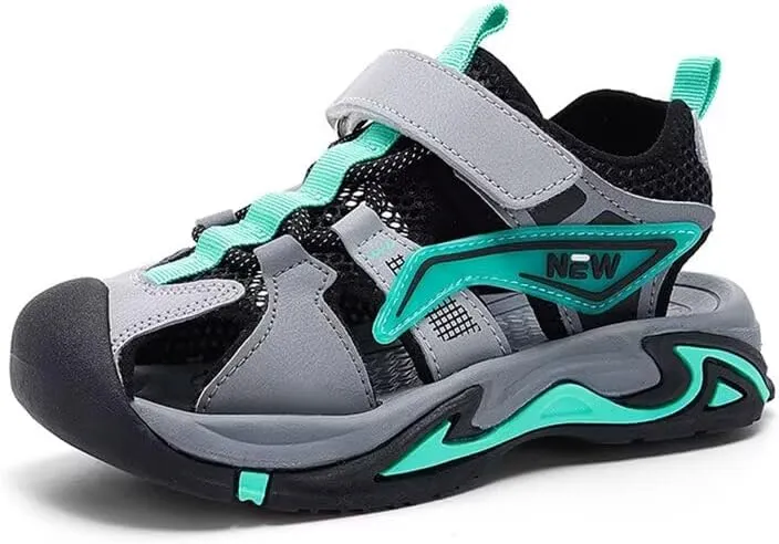 Kids Boy Close Toe Fashion Sport Sandals for Summer Outdoor Walking Cycling Beach