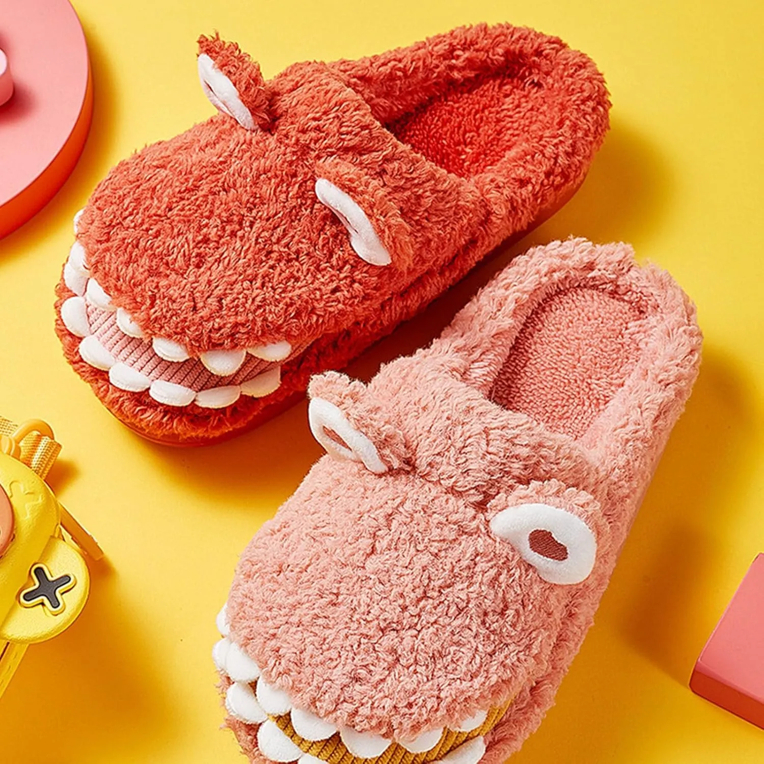 Kids House Shoes Cotton Slippers Girls Boys Slippers Memory Foam Comfy House Slippers Winter Girl Indoor Shoes