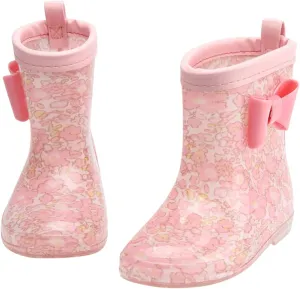 Kids Rain Boots, Toddler Girls & Boys Rain Boots Waterproof Water Shoes Non-slip Mud Boot with Non Boy Toddler Boots