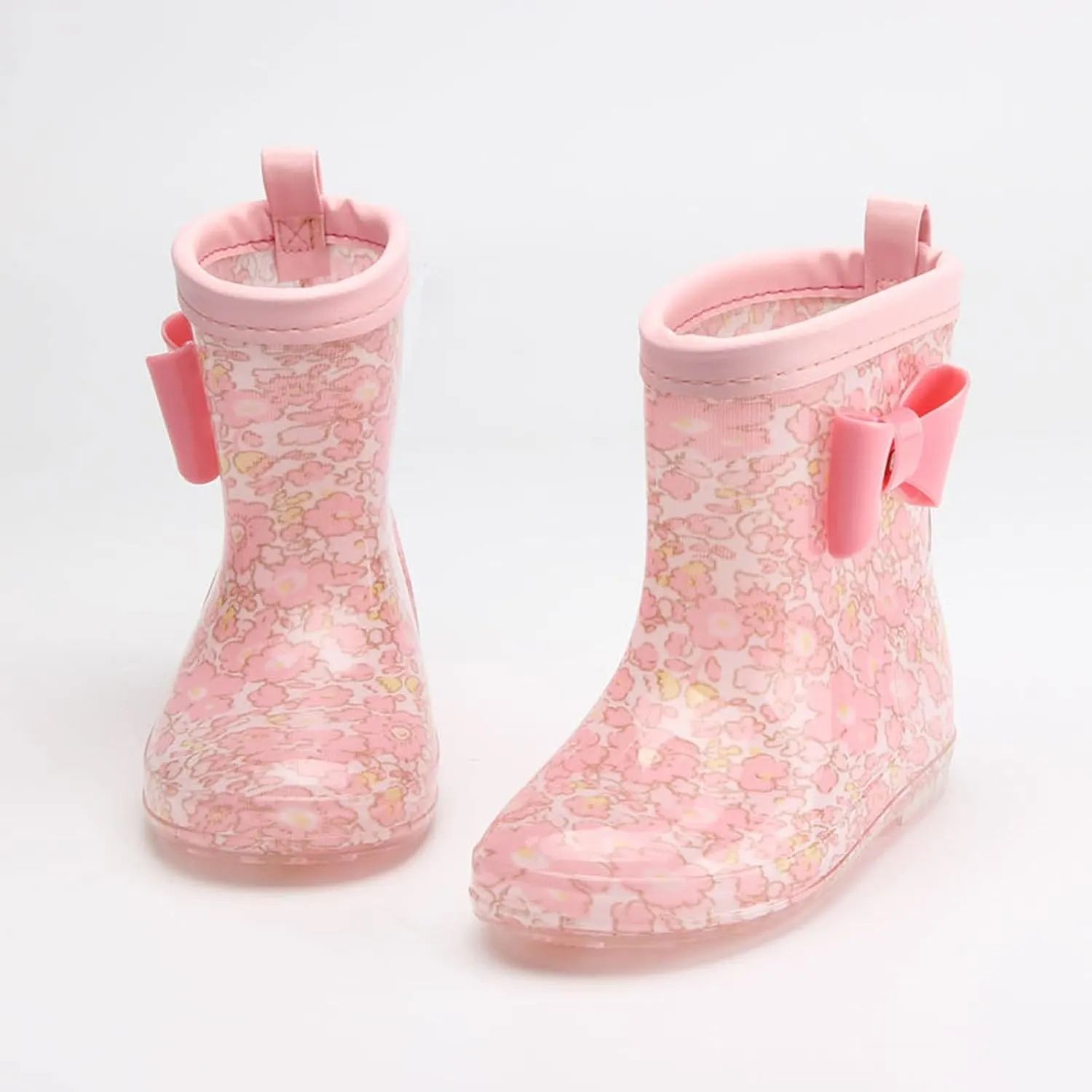 Kids Rain Boots, Toddler Girls & Boys Rain Boots Waterproof Water Shoes Non-slip Mud Boot with Non Boy Toddler Boots