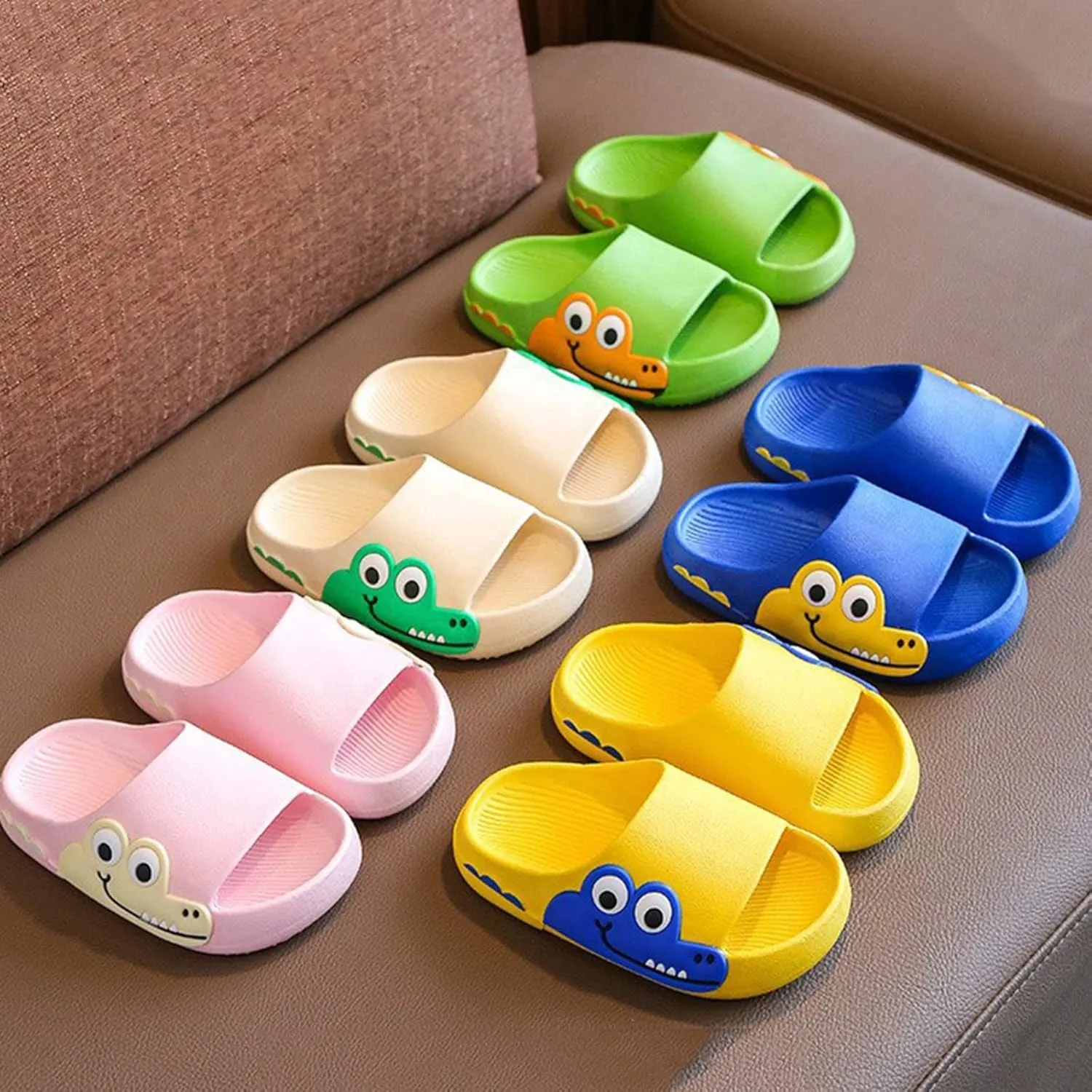 Kids Summer Beach Outdoor Breathable Non Slip Soft Thick Bottom Slides Slippers Cute Garden Slippers for Girls