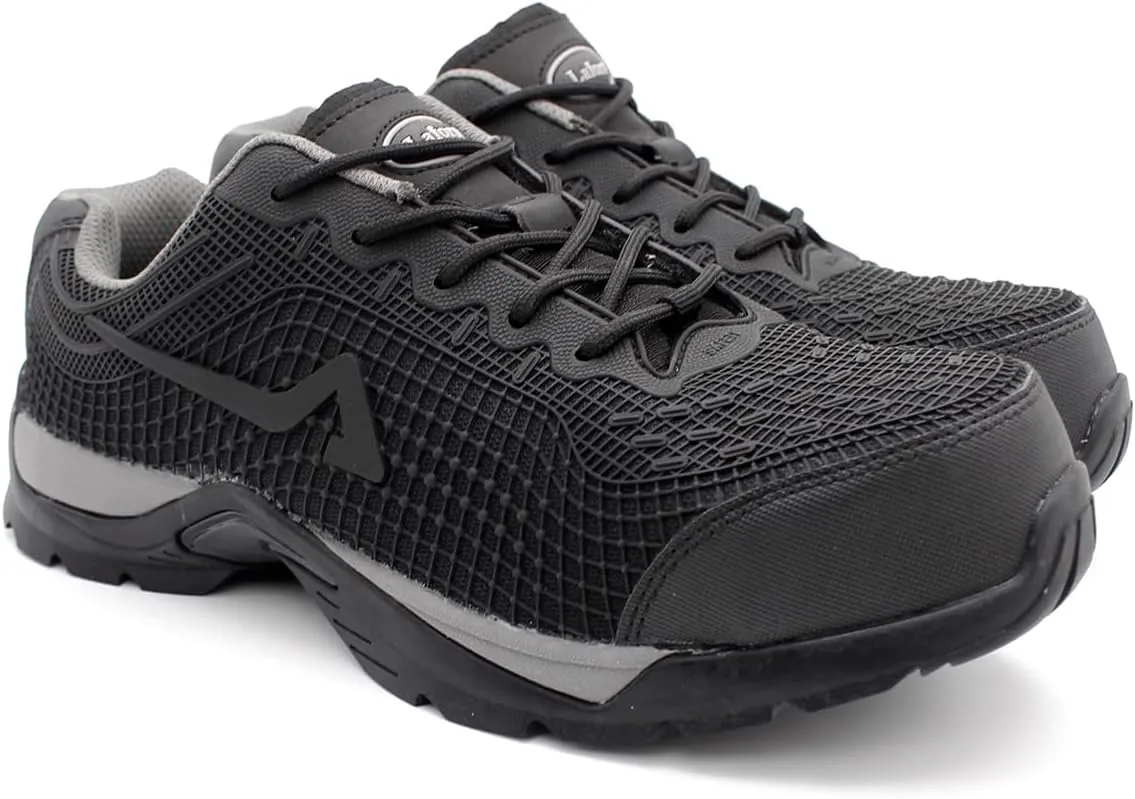 Laforst Mens Electron Synthetic Composite Toe ESD Nonskid Server Non Slip Athletic Lace Up