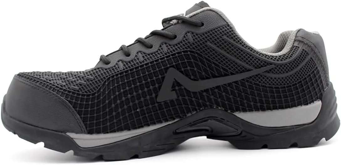 Laforst Mens Electron Synthetic Composite Toe ESD Nonskid Server Non Slip Athletic Lace Up