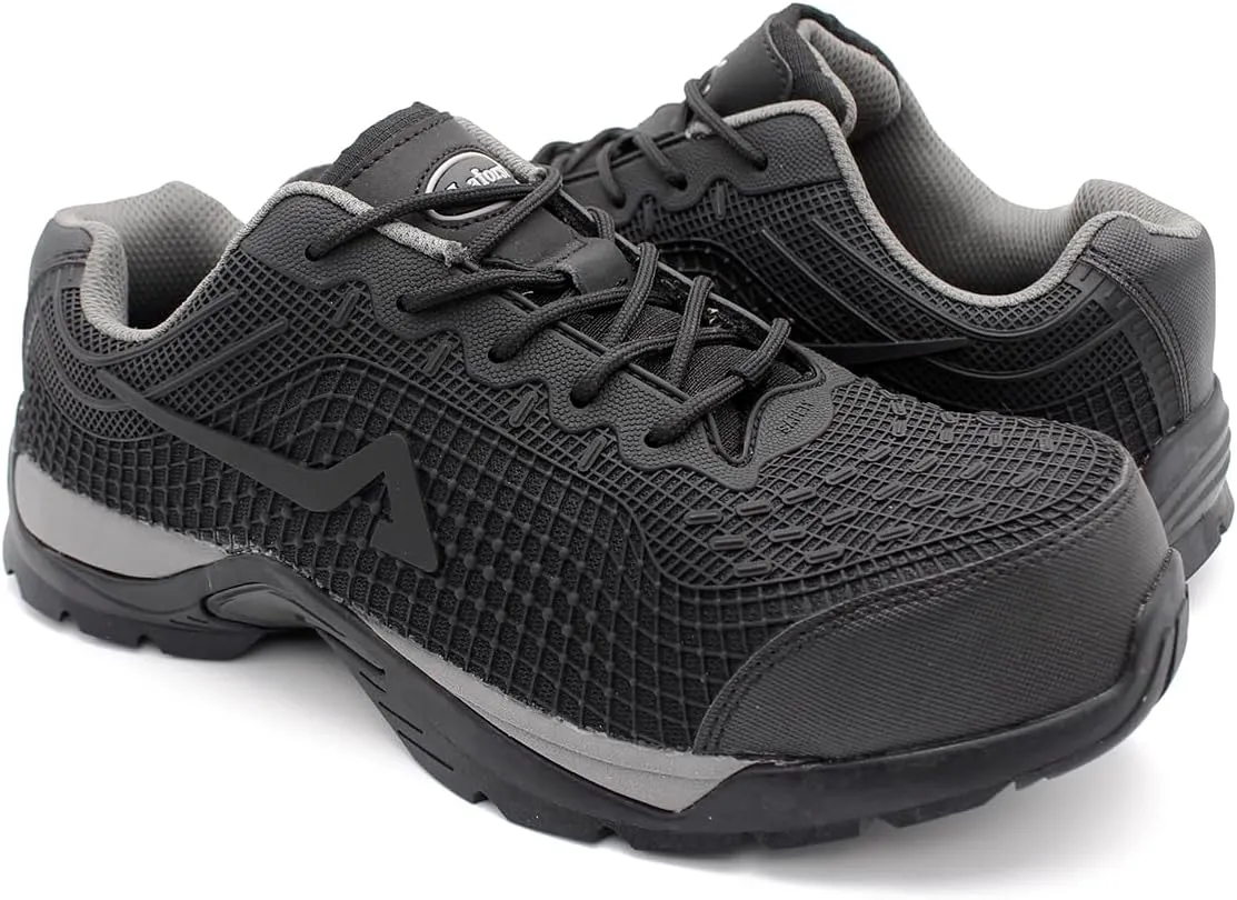 Laforst Mens Electron Synthetic Composite Toe ESD Nonskid Server Non Slip Athletic Lace Up