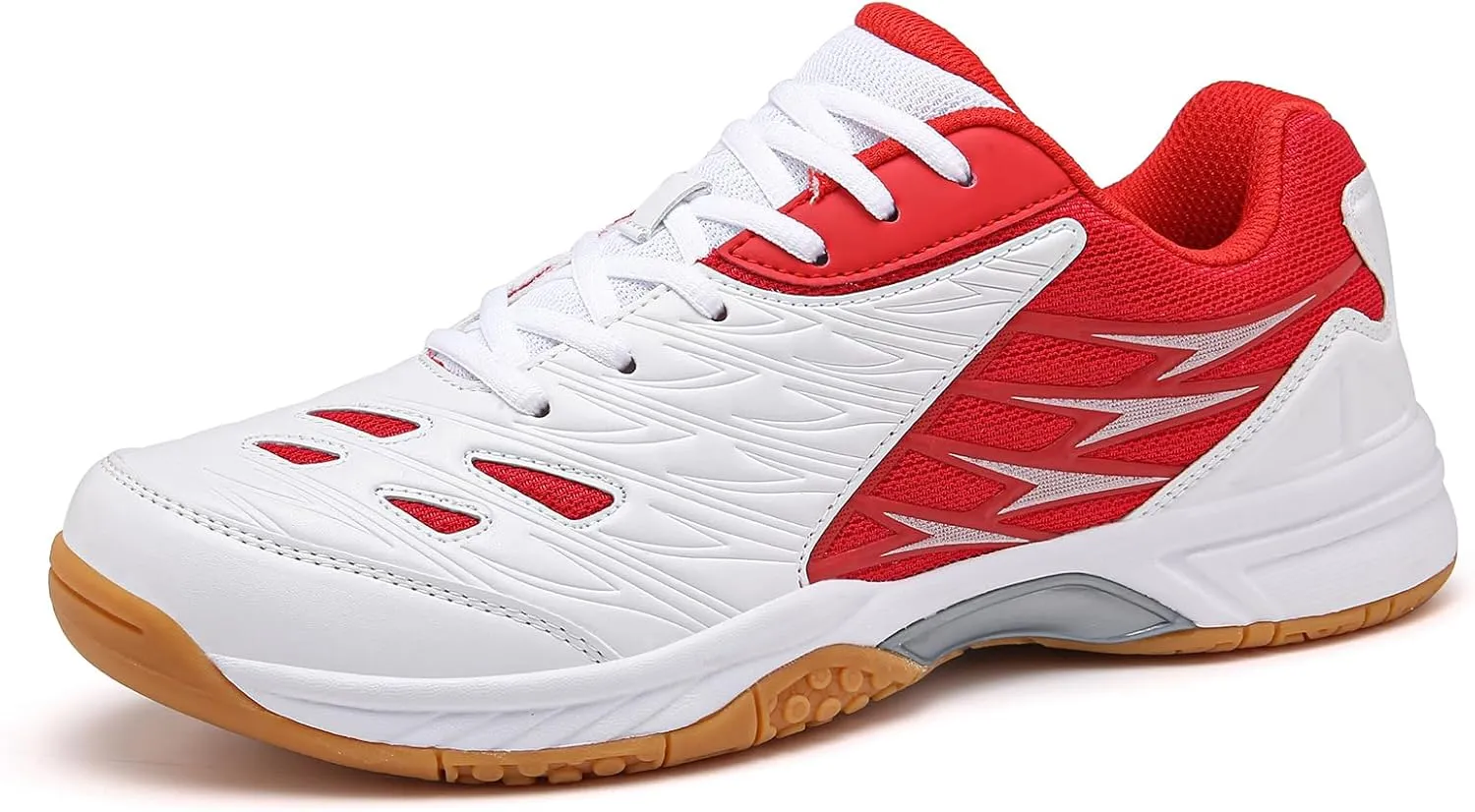 Lightweight Tennis and Pickleball Court Shoes - Versatile Indoor/Outdoor Sneakers for Badminton with Arch Support